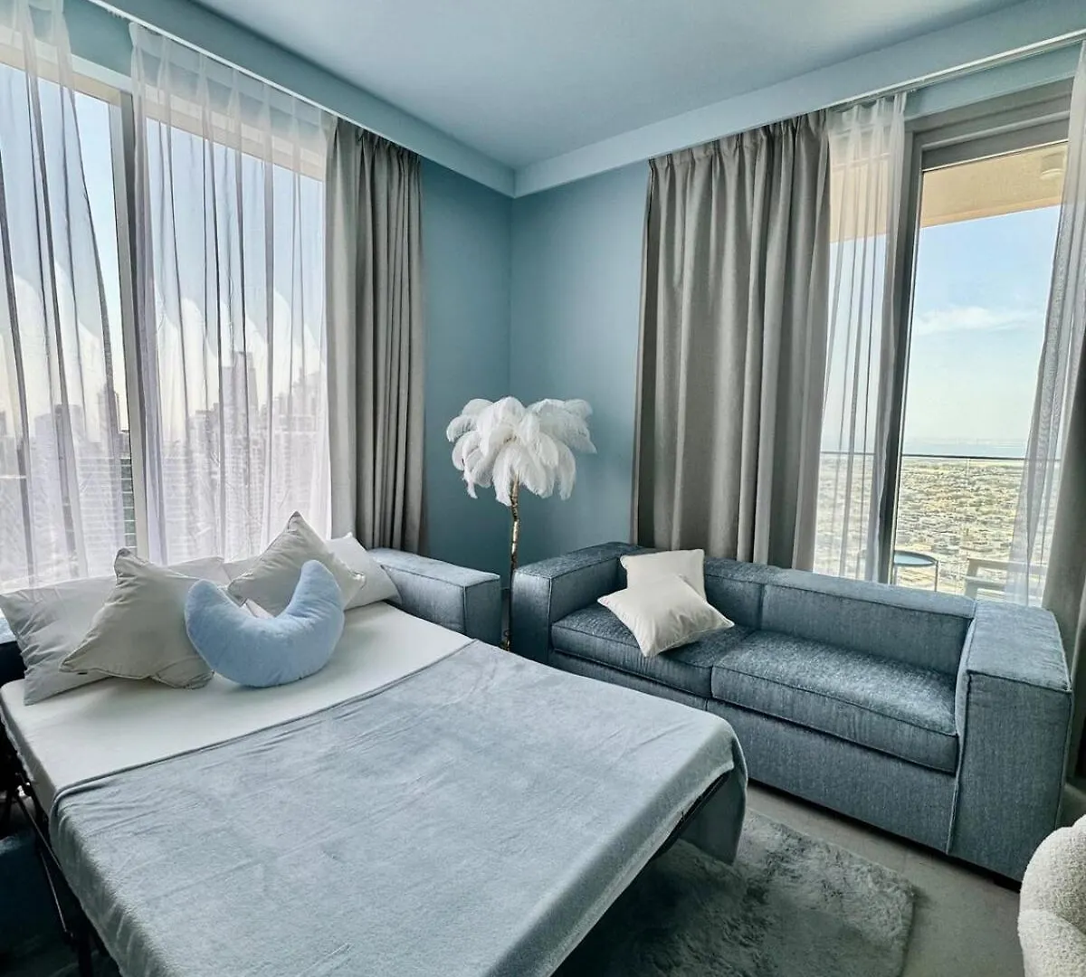 King 2Br Lux Apt-5Mins Dubai Mall-Downtown 迪拜 公寓